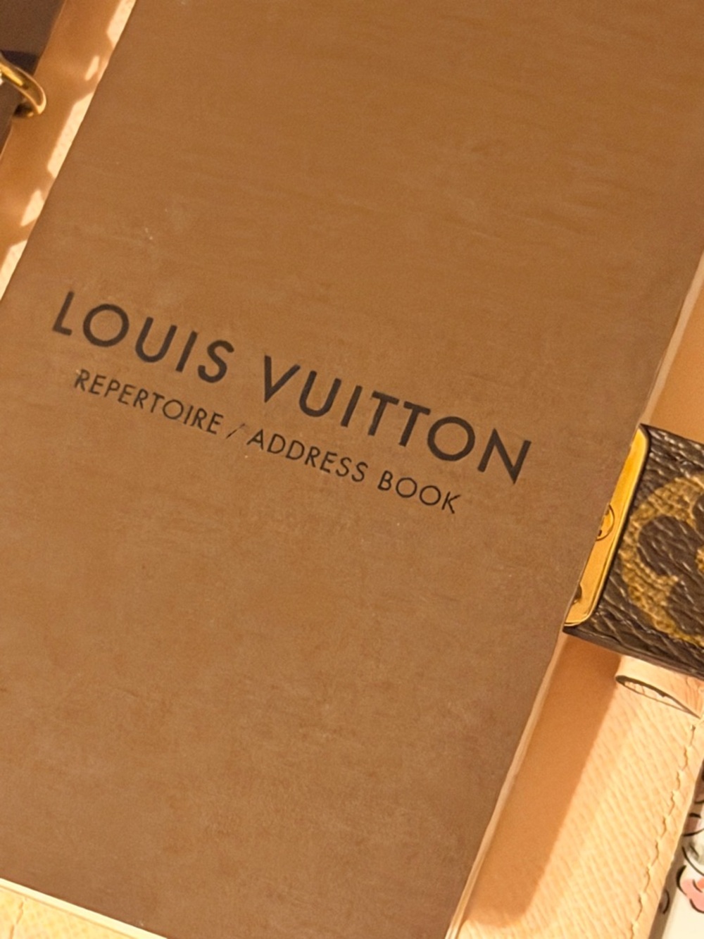 Louis Vuitton Brown Monogram Gold-Tone Clasp Strap Accent - Picture 7 of 12